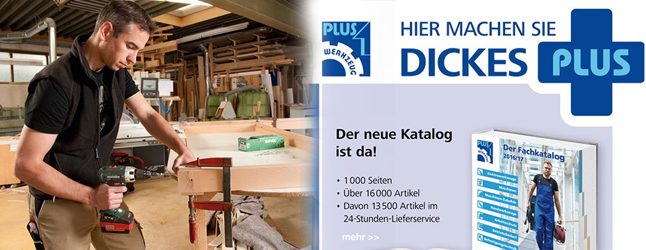 Handwerker am Werk – Werkzeug aus dem Sortiment von Rettig & Köhler